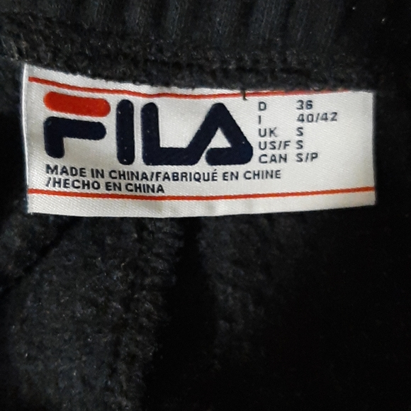 Black Fila Joggers - Picture 4 of 5